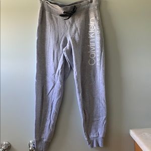 Calvin Klein Performance gray sweatpants